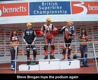 Steve Brogan tops the podium again